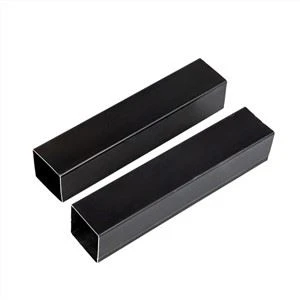 Hitam keluli persegi tiub