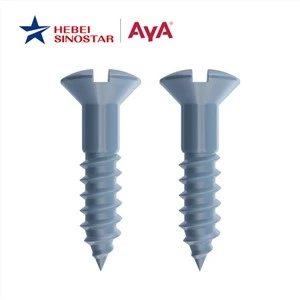 Skru Kayu Countersunk Berslot Dinaikkan