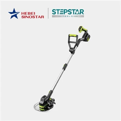Strimmer Tanpa Kord Dengan Bilah